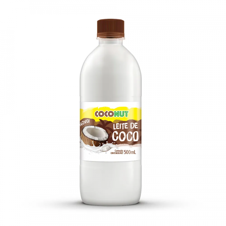 Leche de coco sin azucar 500ml coconut