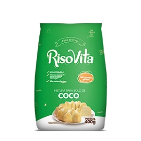 Pre mezcla para torta sabor coco Risovita 400gr
