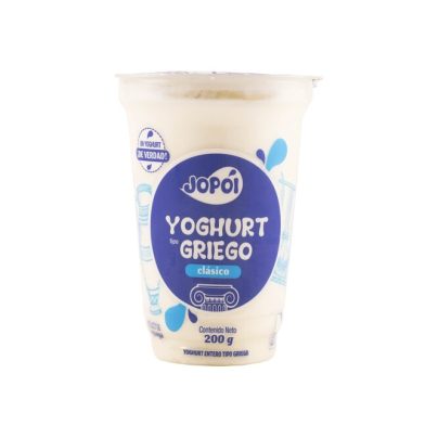 Yogur griego sin azúcar jopoi
